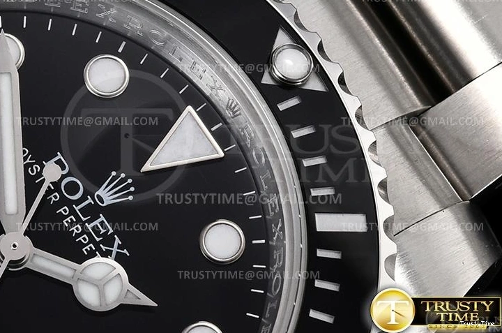 0515 TechFriendly ROLSUB0294B – Submariner 114060LN 316F SS SS Blk V8S Noob SA 1040